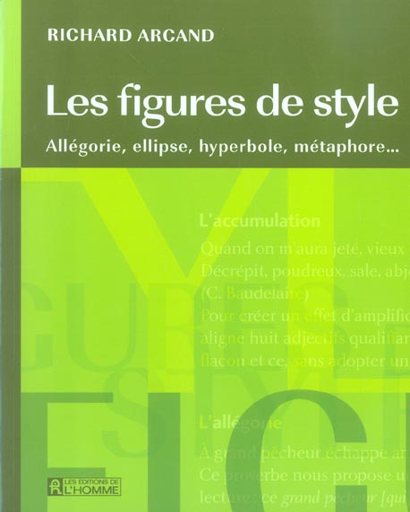 LES FIGURES DE STYLE