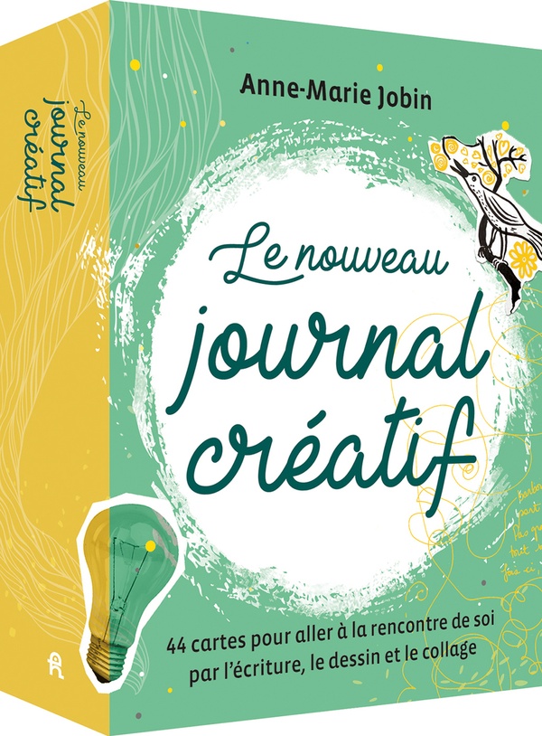 LE NOUVEAU JOURNAL CREATIF - COFFRET 44 CARTES + LIVRE