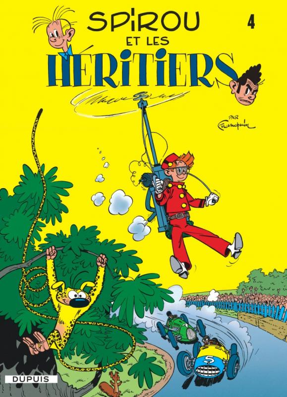 SPIROU ET FANTASIO - TOME 4 - SPIROU ET LES HERITIERS