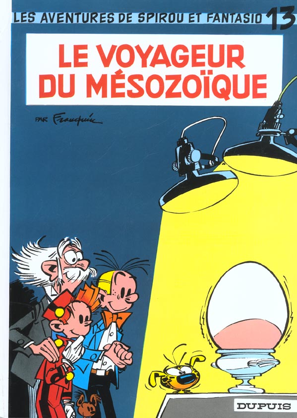 SPIROU ET FANTASIO - TOME 13 - LE VOYAGEUR DU MESOZOIQUE