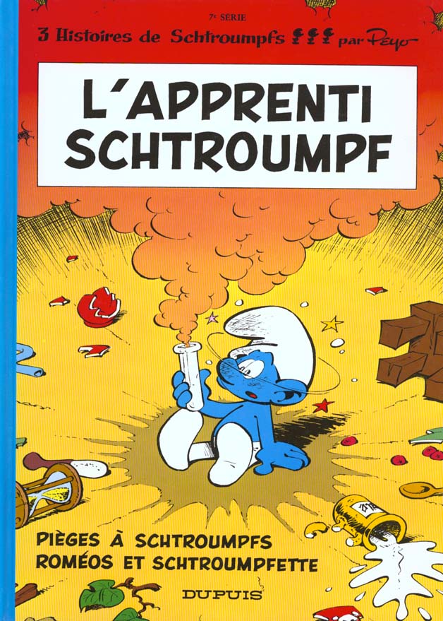 LES SCHTROUMPFS - TOME 7 - L'APPRENTI SCHTROUMPF