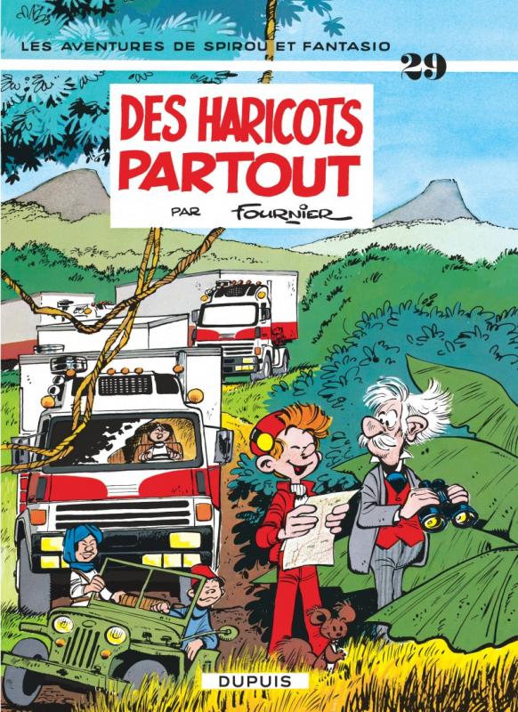 SPIROU ET FANTASIO - TOME 29 - DES HARICOTS PARTOUT