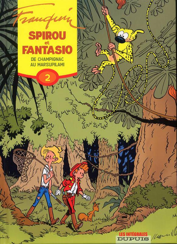 SPIROU ET FANTASIO - L'INTEGRALE - TOME 2 - DE CHAMPIGNAC AU MARSUPILAMI