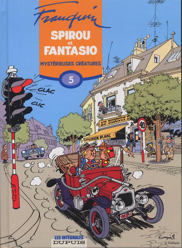 SPIROU ET FANTASIO - L'INTEGRALE - TOME 5 - MYSTERIEUSES CREATURES