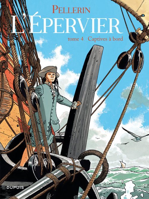 EPERVIER (L') - TOME 4 - CAPTIVES A BORD (REEDITION)