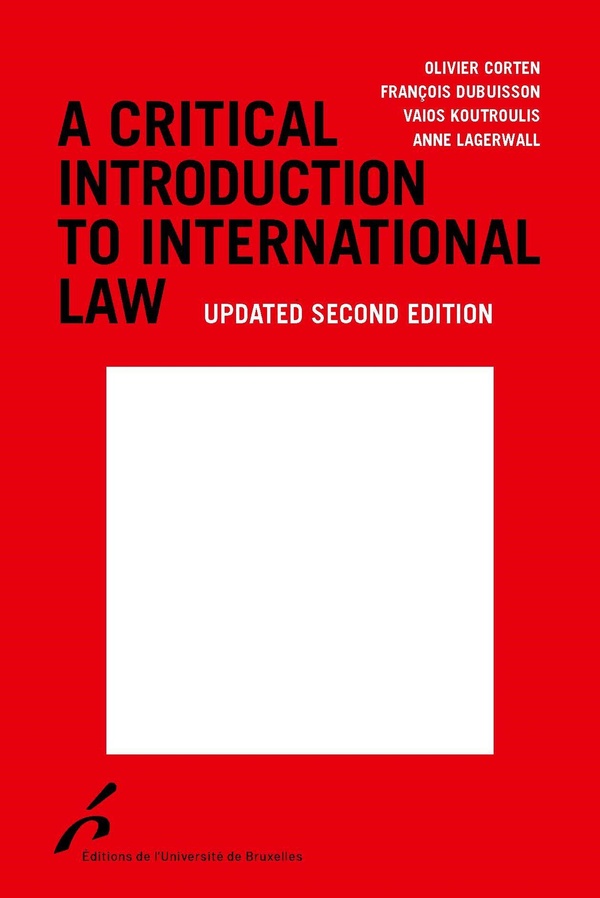 A CRITICAL INTRODUCTION TO INTERNATIONAL LAW 2ND ED