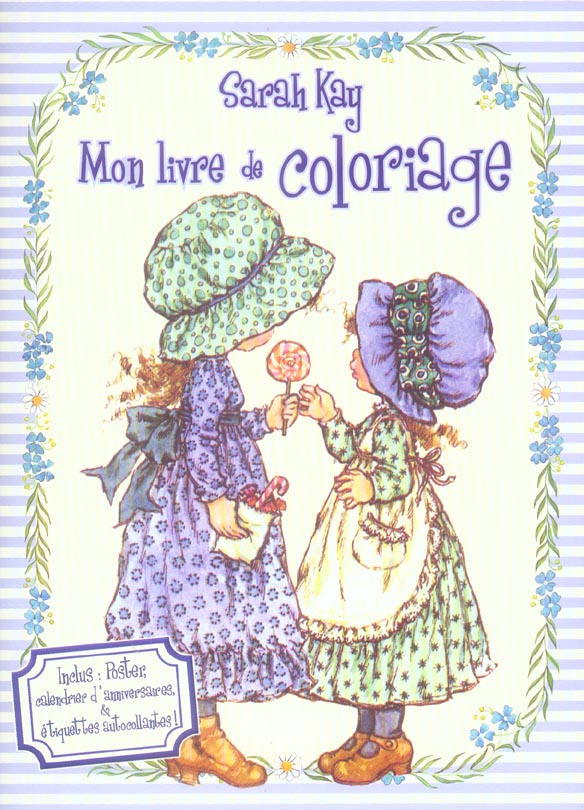 LIVRE DE COLORIAGE SARAH KAY