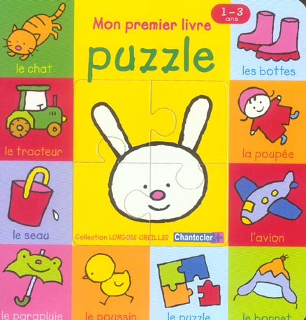 LONGUES OREILLES - MON PREMIER LIVRE PUZZLE (2-4 A.)