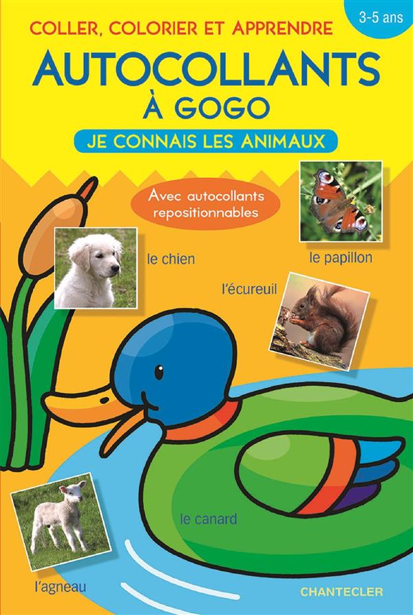 JE CONNAIS LES ANIMAUX (3-5 A.)