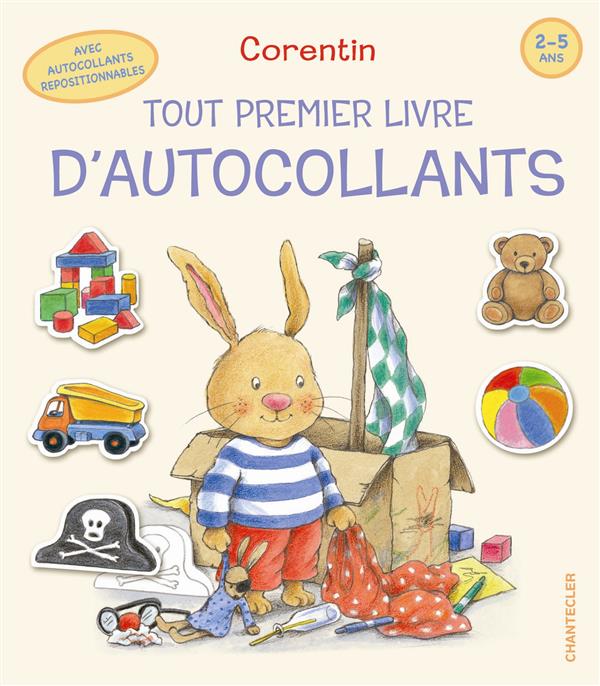 CORENTIN TOUT PREMIER LIVRE D'AUTOCOLLANTS (2-5 ANS)