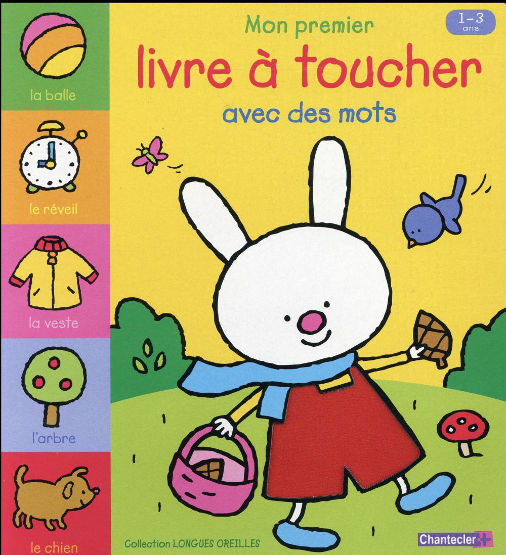 MON PREMIER LIVRE A TOUCHER AVEC DES MOTS