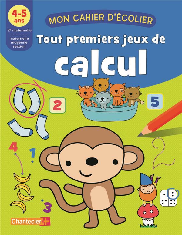 TOUT PREMIERS JEUX DE CALCUL (4-5 A.)