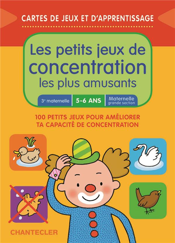 PETITS JEUX DE CONCENTRATION LES PLUS AMUSANTS (5-6 ANS)