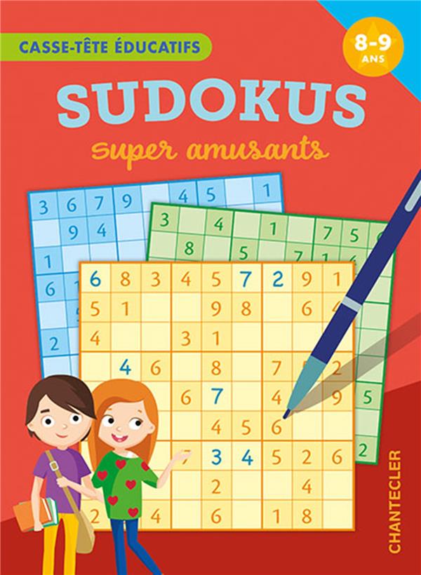 SUDOKUS SUPER AMUSANT (8-9 A.) - CASSE-TETE EDUCATIFS