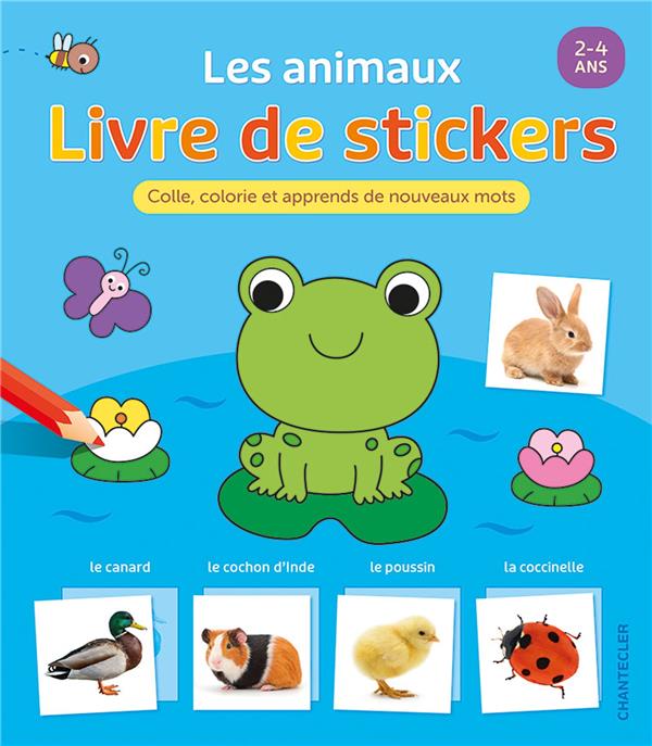 LES ANIMAUX LIVRE DE STICKERS