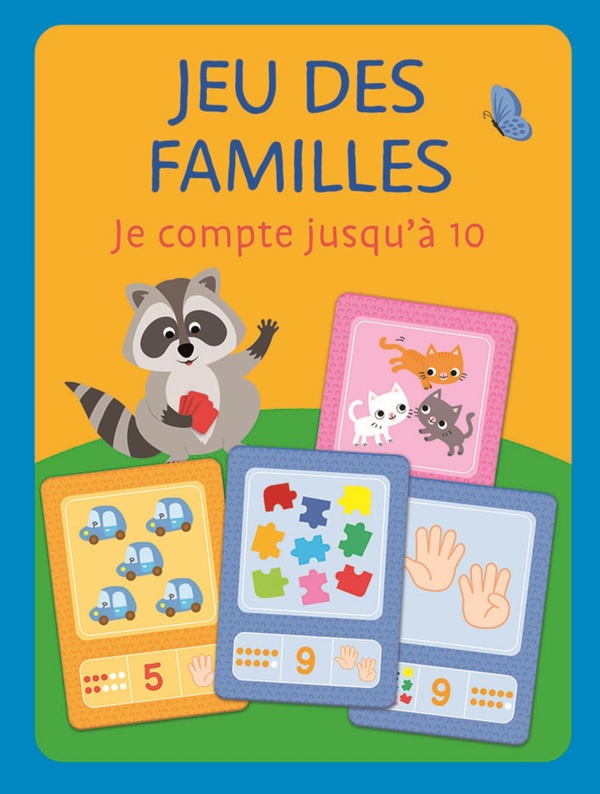 JEU DES FAMILLES - JE COMPTE JUSQU'A 10