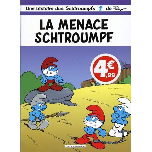 LES SCHTROUMPFS LOMBARD - TOME 20 - LA MENACE SCHTROUMPF (INDISPENSABLES 2020)