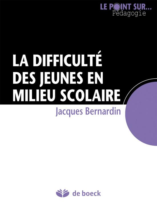 LE RAPPORT A L'ECOLE DES ELEVES DE MILIEUX POPULAIRES