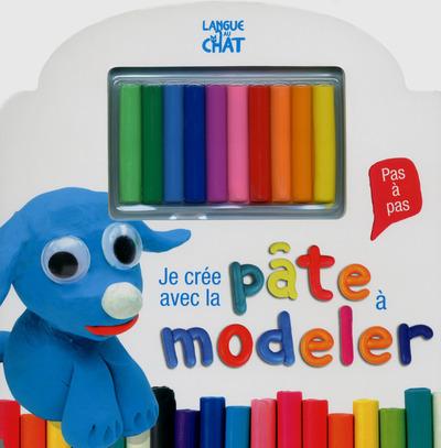 JE CREE AVEC LA PATE A MODELER (CHIEN BLEU)