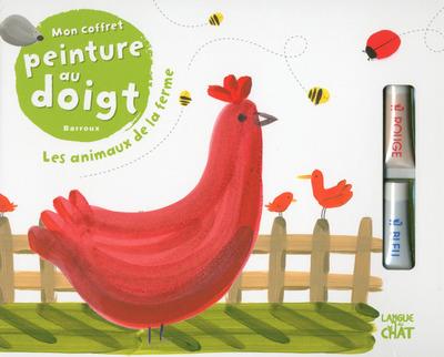 MON COFFRET PEINTURE AU DOIGT LES ANIMAUX DE LA FERME