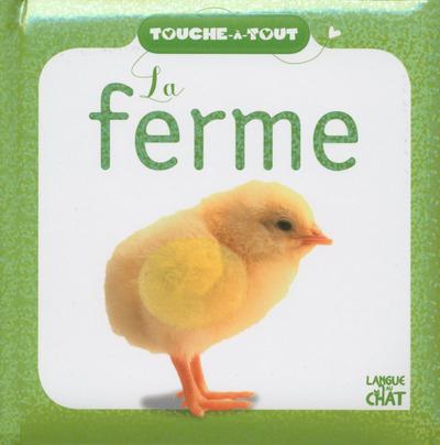 TOUCHE-A-TOUT LA FERME (FOND BLANC)