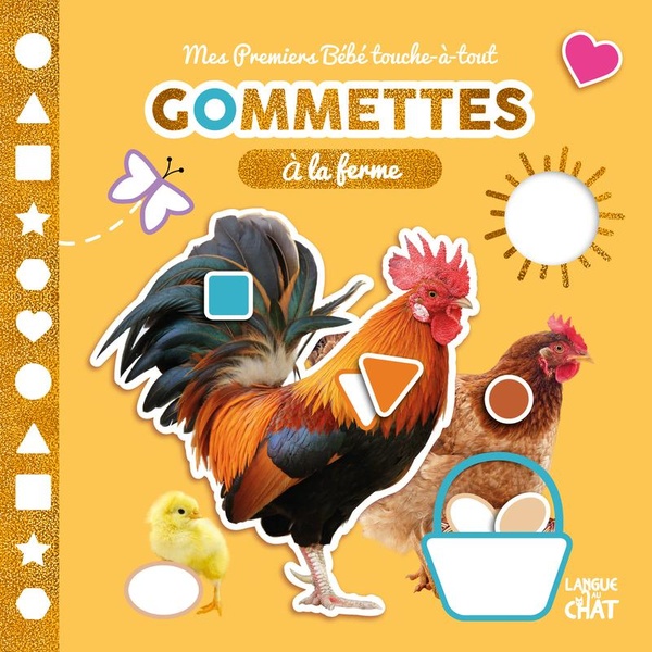 MES GOMMETTES BEBE TOUCHE-A-TOUT - A LA FERME