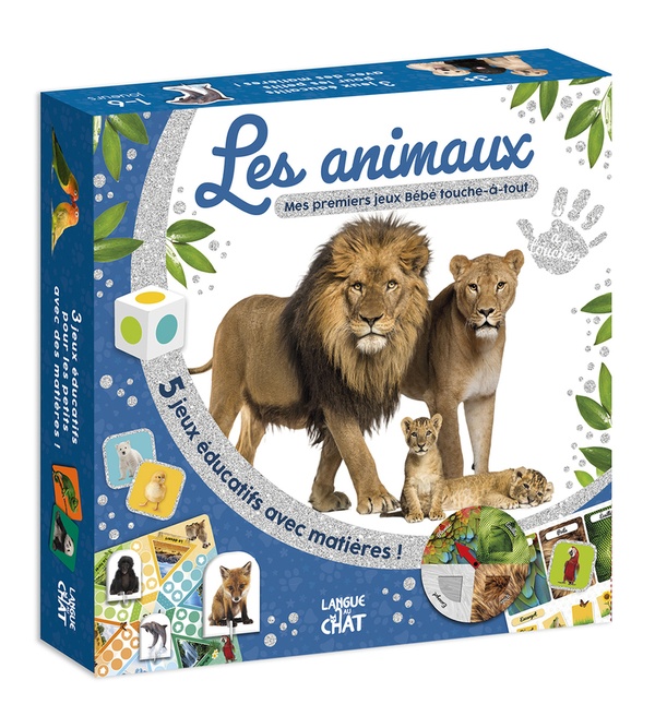 MON COFFRET BEBE TOUCHE-A-TOUT - LES ANIMAUX - MES PREMIERS JEUX BEBE TOUCHE-A-TOUT