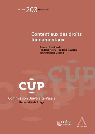 CONTENTIEUX DES DROITS FONDAMENTAUX