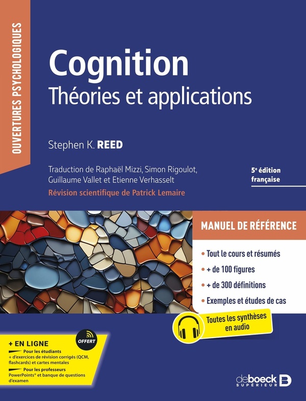 COGNITION - THEORIES ET APPLICATIONS