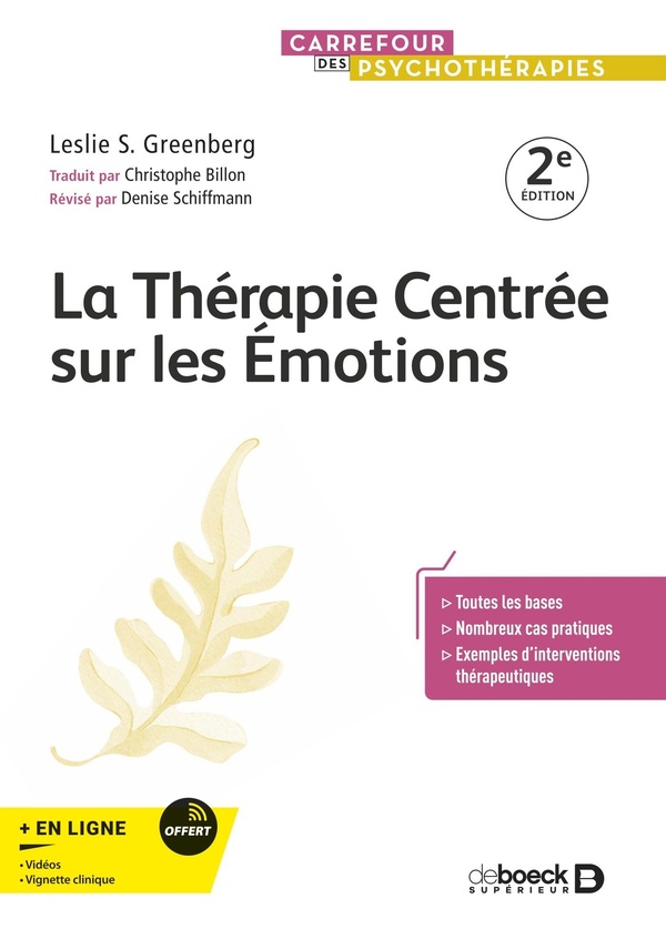 LA THERAPIE CENTREE SUR LES EMOTIONS