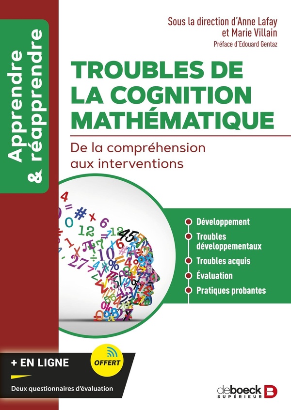 TROUBLES DE LA COGNITION MATHEMATIQUE - DE LA COMPREHENSION AUX INTERVENTIONS