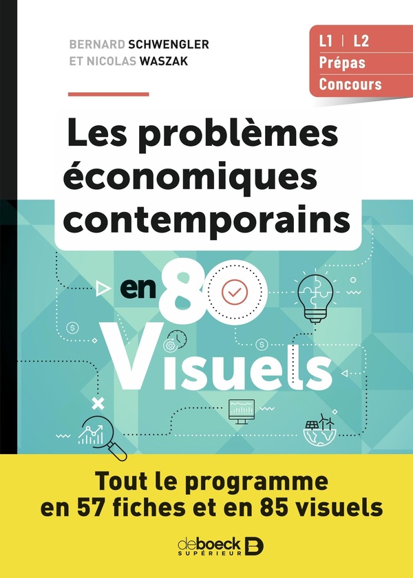 PROBLEMES ECONOMIQUES CONTEMPORAINS EN 80 VISUELS - TOUT LE PROGRAMME EN 57 FICHES ET EN 85 VISUELS