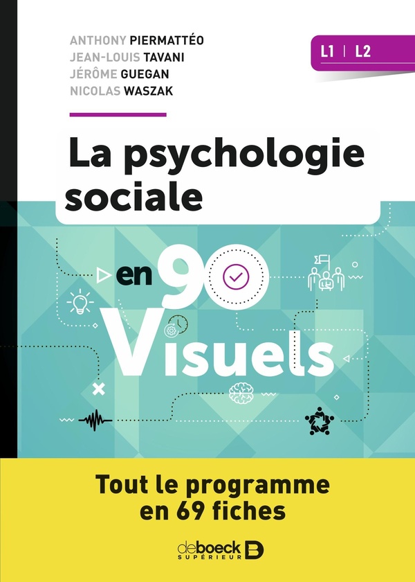 LA PSYCHOLOGIE SOCIALE EN 90 VISUELS - LICENCES 1 ET 2