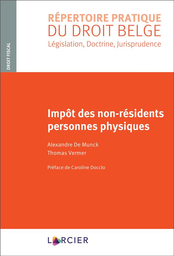 IMPOT DES NON-RESIDENTS PERSONNES PHYSIQUES