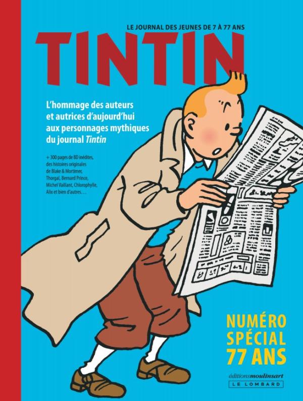 JOURNAL TINTIN - SPECIAL 77 ANS / EDITION SPECIALE (LUXE)