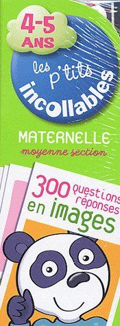 INCOLLABLES MATERNELLE MS 4-5 ANS ED 2009