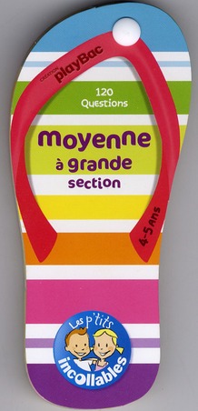INCOLLABLES MOYENNE SECTION - TONG DE LA MOYENNE A LA GRANDE SECTION