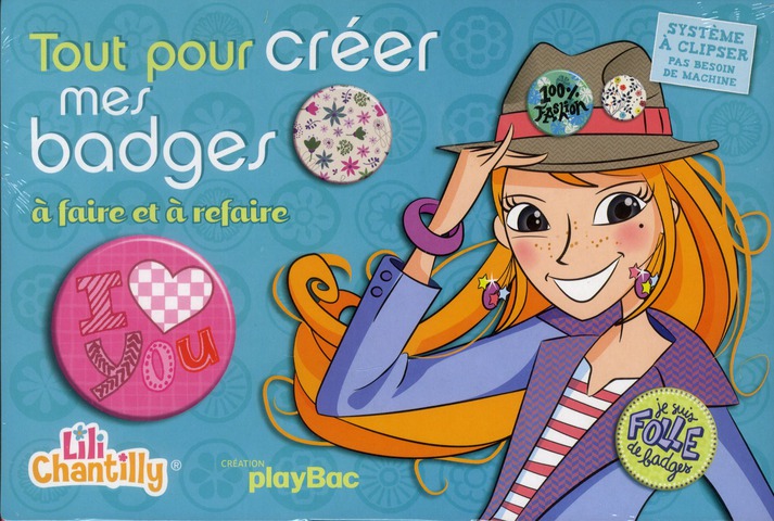 BOITE A BADGES (10 BADGES)