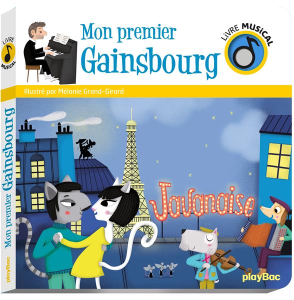 LIVRE MUSICAL - MON PREMIER GAINSBOURG - AUDIO