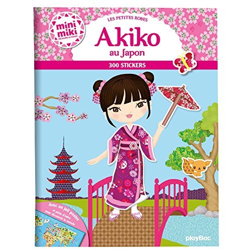 MINIMIKI - LES PETITES ROBES D'AKIKO AU JAPON - STICKERS