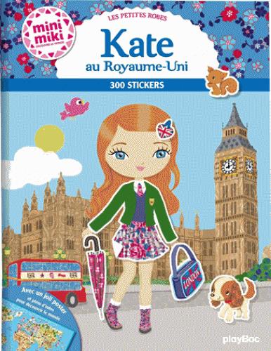 MINIMIKI - LES PETITES ROBES DE KATE AU ROYAUME-UNI - STICKERS