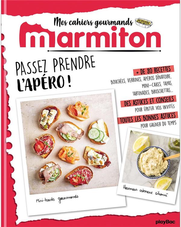 MARMITON CAHIER GOURMAND APEROS