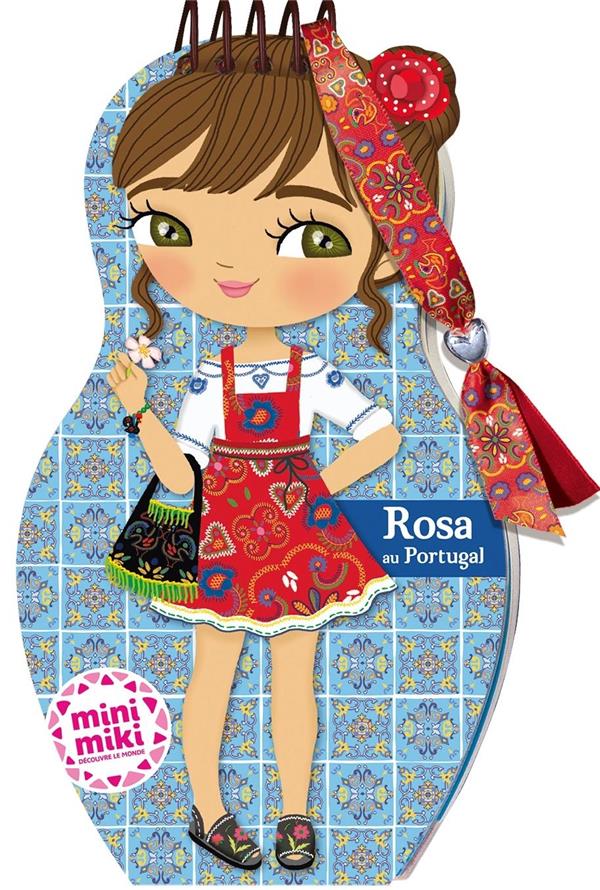 MINIMIKI - CARNET CREATIF - ROSA AU PORTUGAL