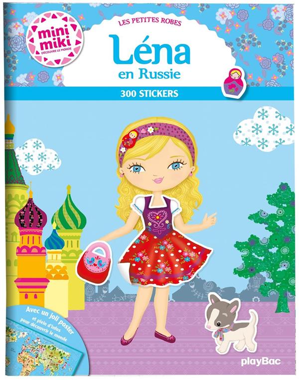 MINIMIKI - STICKERS - LES PETITES ROBES DE LENA EN RUSSIE