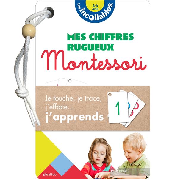 LES INCOLLABLES - EVENTAIL MONTESSORI CHIFFRES RUGUEUX