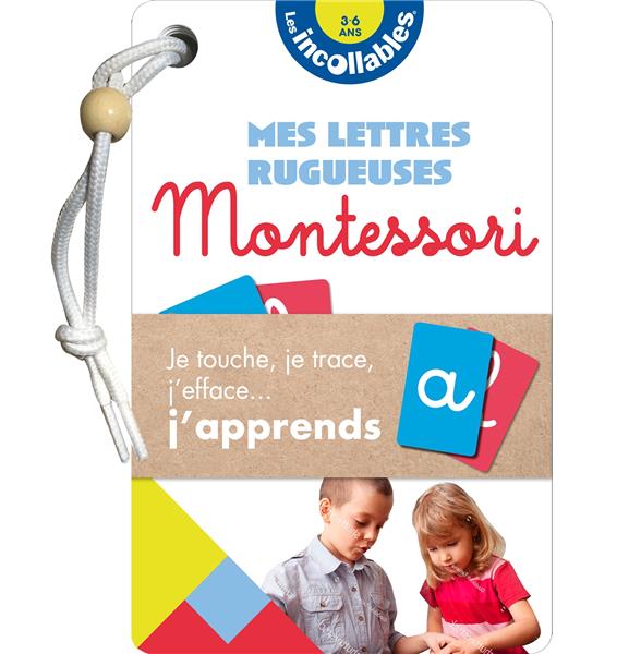 LES INCOLLABLES - EVENTAIL MONTESSORI LETTRES RUGUEUSES