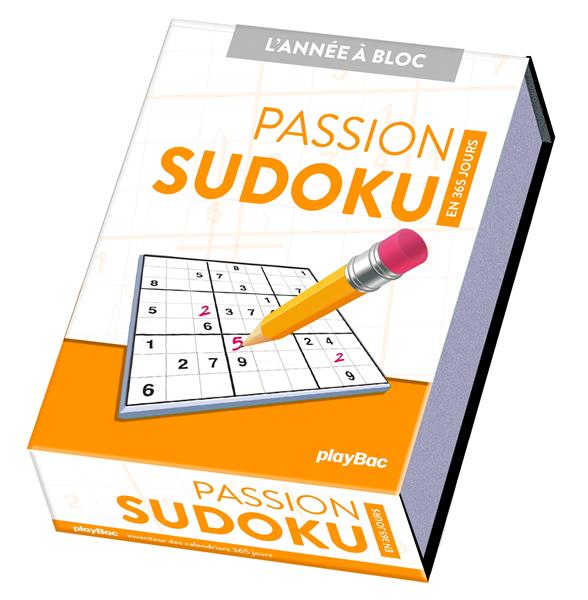 CALENDRIER SUDOKU EN 365 JOURS - L'ANNEE A BLOC