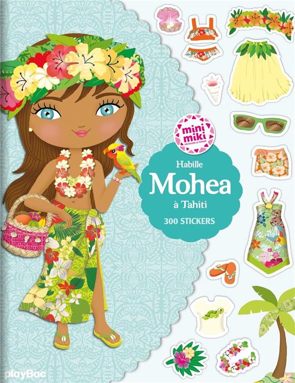MINIMIKI - STICKERS - HABILLE MOHEA A TAHITI