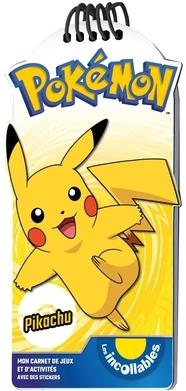 POKEMON - MON CARNET DE JEUX ET D'ACTIVITES AVEC STICKERS - PIKACHU