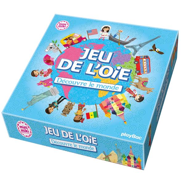 MINIMIKI - JEU DE L'OIE - DECOUVRE LE MONDE